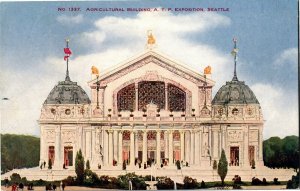 Agricultural Building, Alaska-Yukon-Pacific Exposition Seattle WA Postcard H07