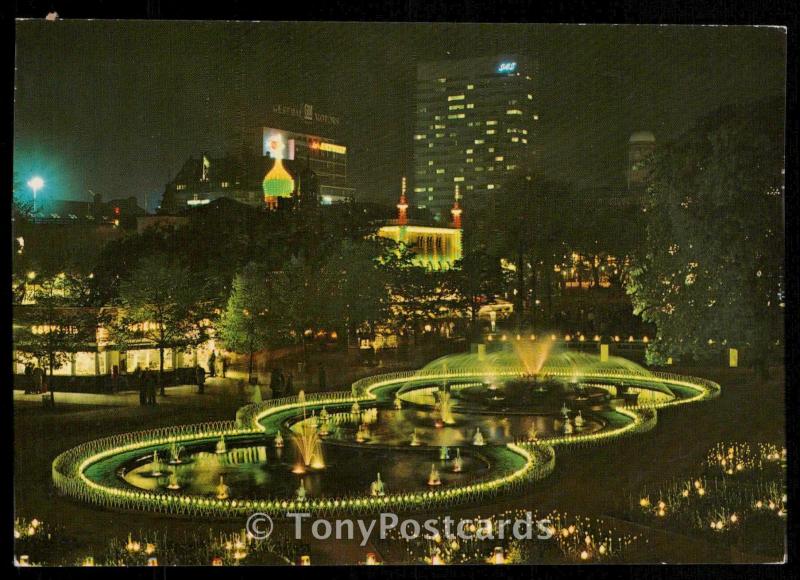 Kopenhagen - Tivoli bei Nacht