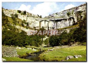 Postcard Modern Malham Cove Yorkshire