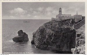 SAGRES , Portugal , 20-30s Lighthouse, Farol do Cabo de S. Vicente