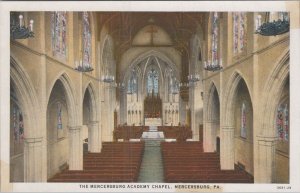 Postcard The Mercersburg Academy Chapel Mercersburg PA