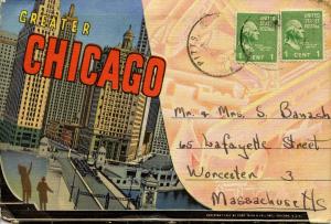 Folder -  Illinois, Chicago (18 views + covers + narrative)  