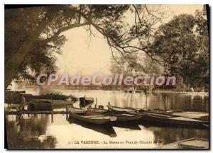 Postcard Old La Varenne La Marne to Pont du Chemin