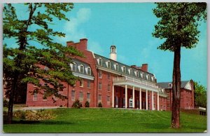 Marietta Ohio 1973 Postcard Women's Dorm Marietta College