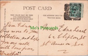 Genealogy Postcard - Leach - 62 Clifton Street, St Annes On Sea   RF7007