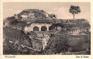 Fort St Pieter Maastricht Holland Unused 