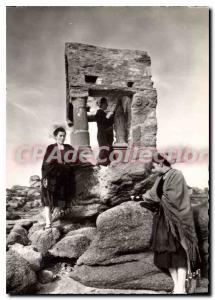 Postcard Modern Ploumanach Breton Making A Visit St Guirec