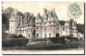 Postcard Old Usse Chateau Overview