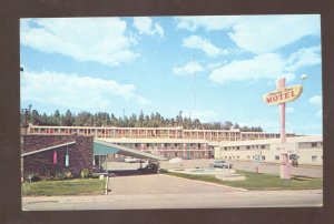 FLAGSTAFF ARIZONA ROUTE 66 WHISPERING WINDS MOTEL ADVERTISING POSTCARD