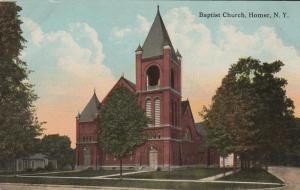 Baptist Church - Homer NY, New York - DB