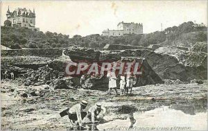 Old Postcard Biarritz