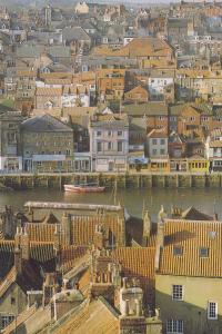 Whitby Chimneys & Shops Yorkshire 1980s Birds Eye Postcard