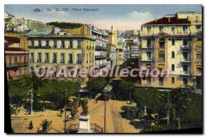 Postcard Old Algiers Place Bugeaud