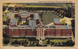 St Marys Hospital  Aerial View Rochester, Minnesota USA