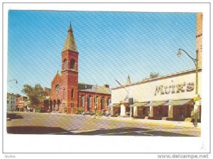 Looking North On Main St. Brick Church Section, East Orange, New Jersey, 40-60s