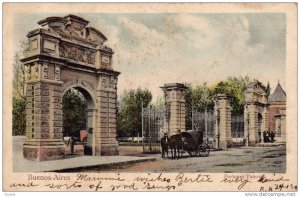 Horse Cart, Portones Palermo, Buenos Aires, Argentina, 1900-1910s