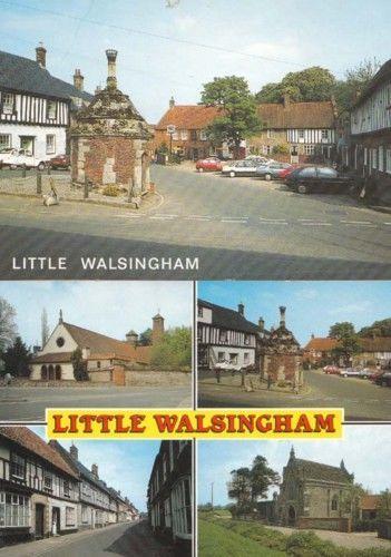 Little Walsingham Norfolk Village 2 1970s Postcard s