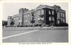 D46/ Athens West Virginia WV Postcard c1940s Concord State Teachers College