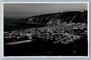 Oeste Portugal Postcard General View of Nazare c1930's Unposted RPPC Photo