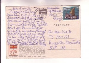 Night View, Niagara Falls, Ontario, Used 1978