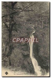 Old Postcard L & # 39Auvergne Cascade Du Plat A Beard