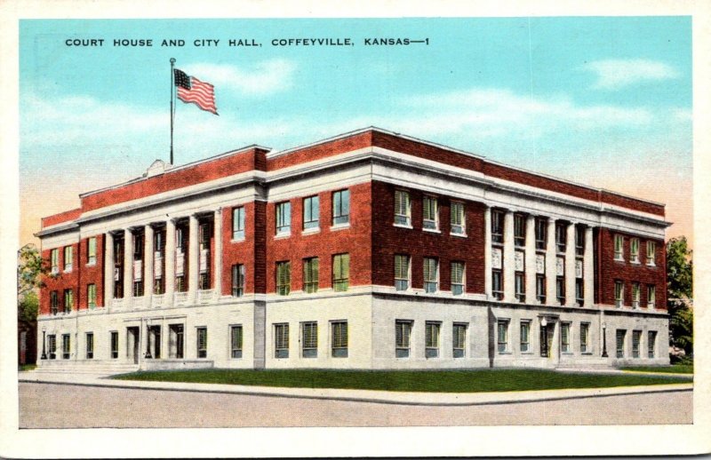 Kansas Coffeyville Court House and City Hall