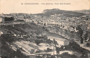 Lot295 vue generale pont sidi rached  constantine   tunisia africa