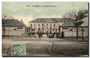 Angers Old Postcard the district & # 39Espgane (militaria)