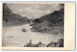 1908 Snake River Canyon Twin Falls Idaho ID Antique Posted Postcard