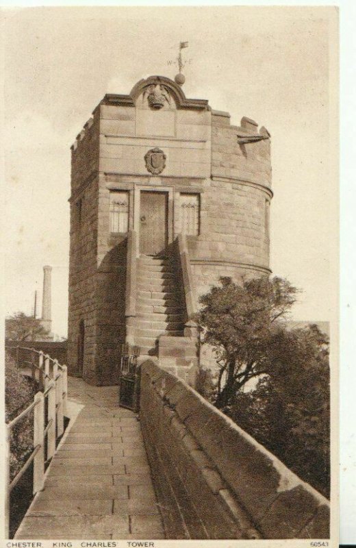 Cheshire Postcard - King Charles Tower - Chester - Ref TZ9441