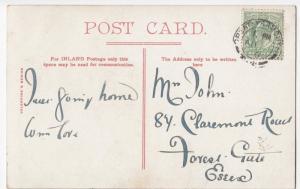 Norfolk; The Eels Foot, Ormesby Broad PPC, 1906 PMK To Mrs John, Forest Gate 