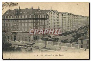 Old Postcard Marseille Les Docks