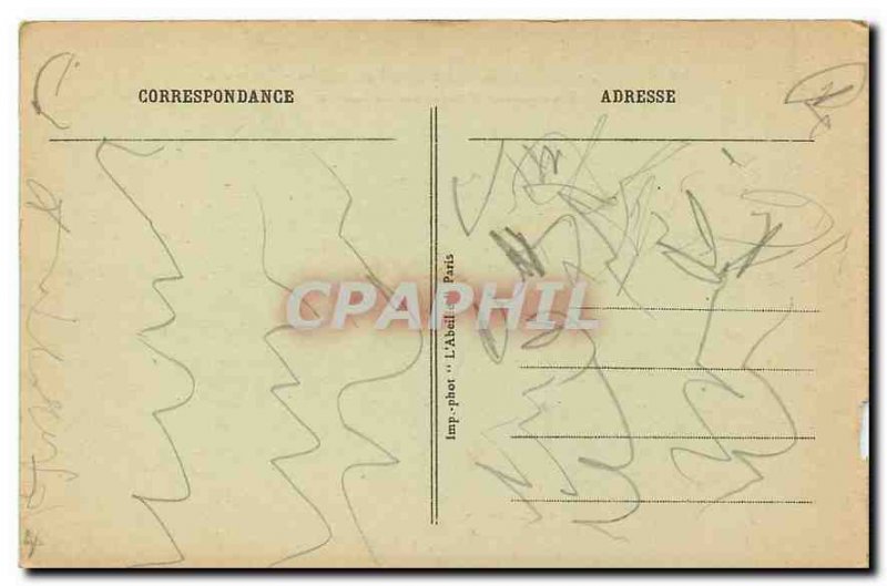 Old Postcard Paris Pont Alexandre III and Invalides Panorama