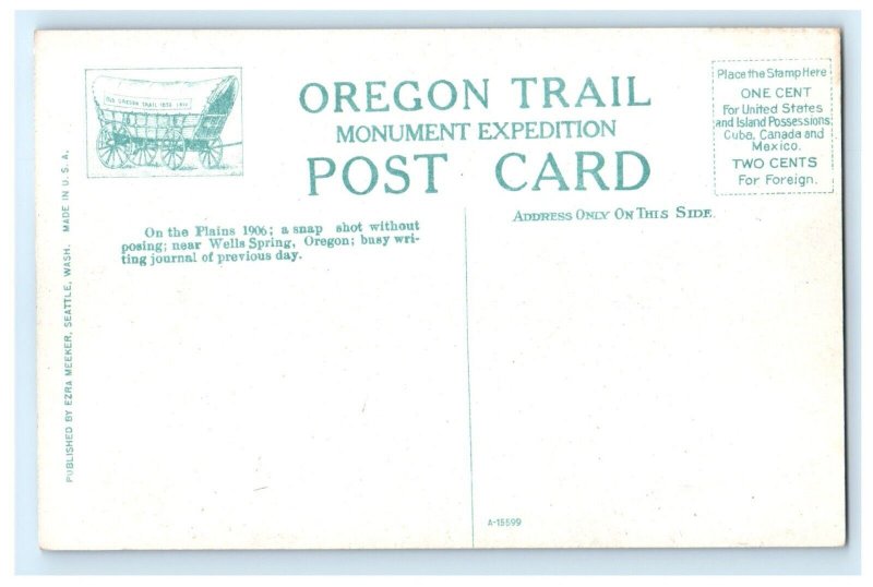 Nooning On The Oregon Trail Wells Spring OR Postcard (GM10)