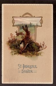 U S 1908 Easter Picture Postcard!
