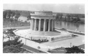 Vincennes Indiana~George Rogers Clark Memorial~c1930s Real Photo Postcard