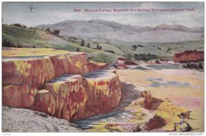 Minerva Terrace, Mammoth Hot Springs, YELLOWSTONE NATONAL PARK, Wyoming, 00-10s