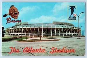 Atlanta Georgia Postcard Atlanta Stadium Multimillion Dollar Sports Stadium 1966