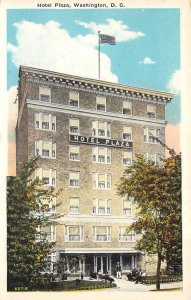 Washington, D.C.     HOTEL PLAZA     ca1920's Vintage Postcard