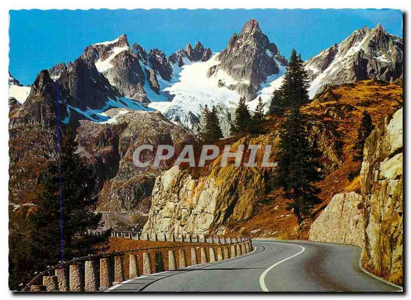 Postcard Modern Susten pass im Meiental Uri F�nffingerst�cke