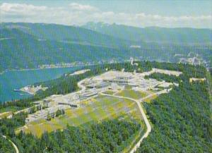 Canada British Columbia North Burnaby Simon Fraser University Aerial View