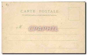 Old Postcard transparent map Paris Exposition Universelle 1900 Official Palac...