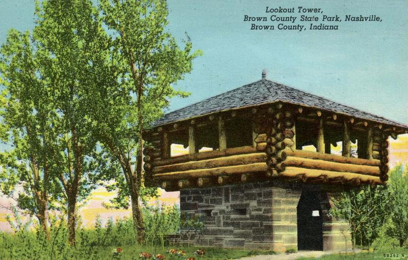 IN - Nashville. Brown County State Park Lookout Tower