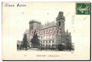 Old Postcard Angouleme The Hotel de Ville