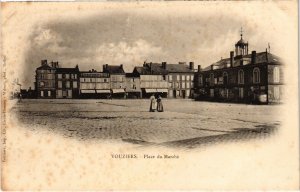 CPA VOUZIERS - Place du Marché (113015)