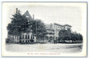 c1910 Hotel Vancouver British Columbia Canada Antique Unposted Postcard