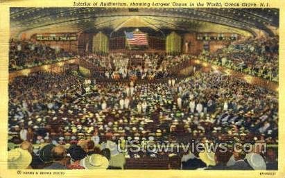 Interior Of Auditorium - Ocean Grove, New Jersey NJ  