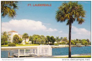 Canal Scene Fort Lauderdale Florida