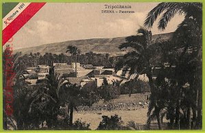 af6001 - LIBYA - VINTAGE POSTCARD - Derna - 1913-