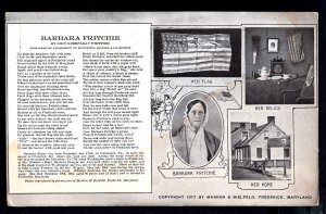 MultiView BARBARA FRITCHIE by John Greenleaf Whittier in 1863 Flag ~ DB